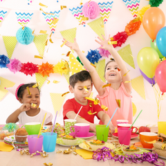 disney mintás születésnapi teríték és poharak az Egyedicuccok party kellékek kollekció képe