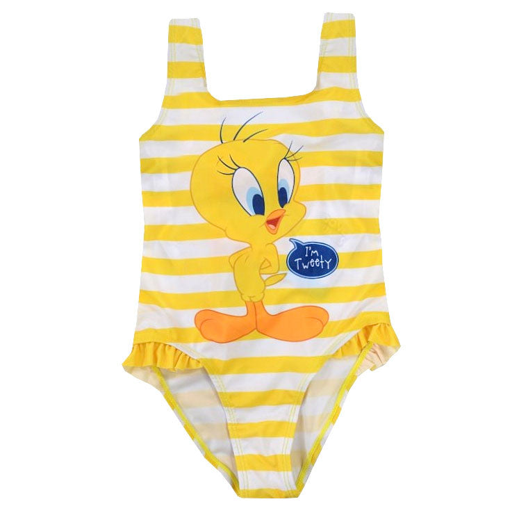 Bolondos Dallamok Tweety gyerek fürdőruha, úszó 4 - 5 év / 104 - 110 cm