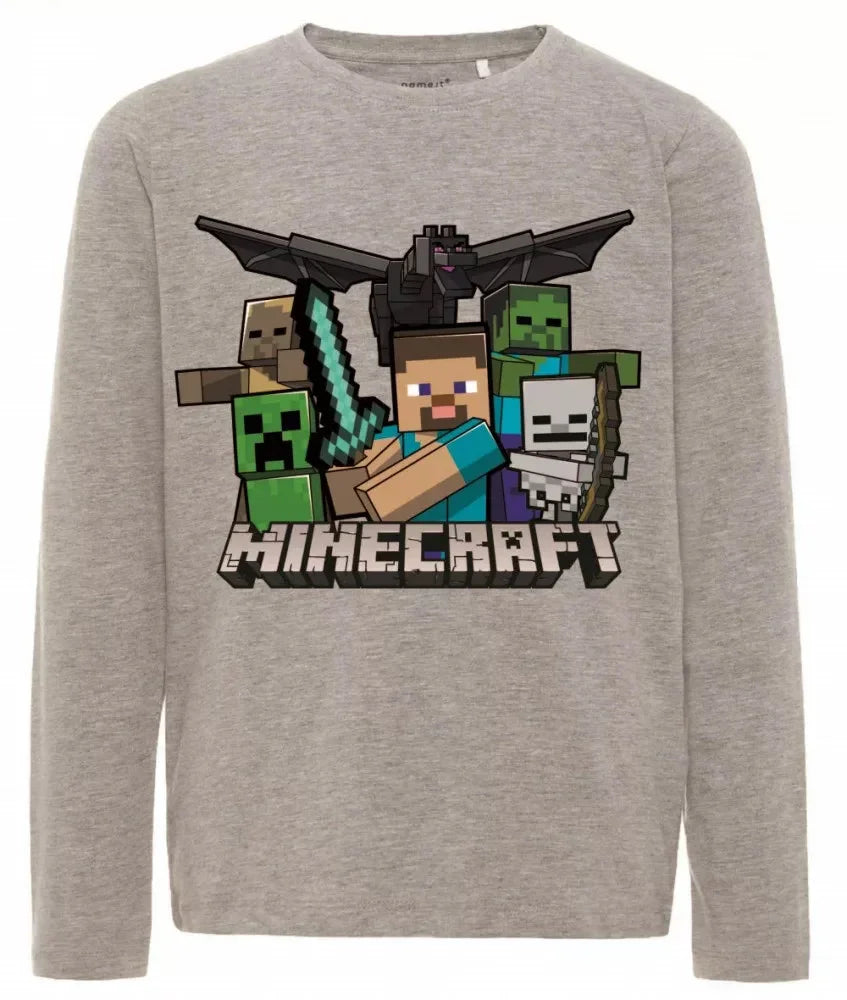 Minecraft gyerek hosszú ujjú póló, felső 10 év / 140 cm