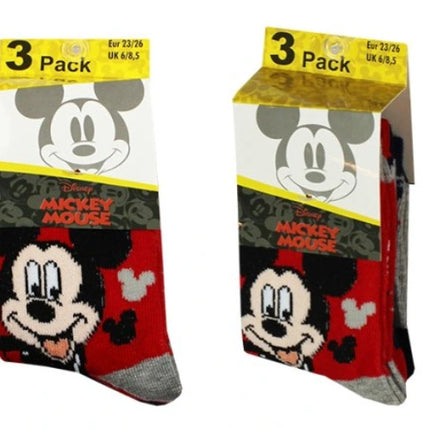 Disney Mickey Cozy Toes gyerek zokni 23/26