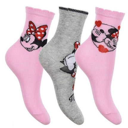 Disney Minnie Bow Pink gyerek zokni 31/34