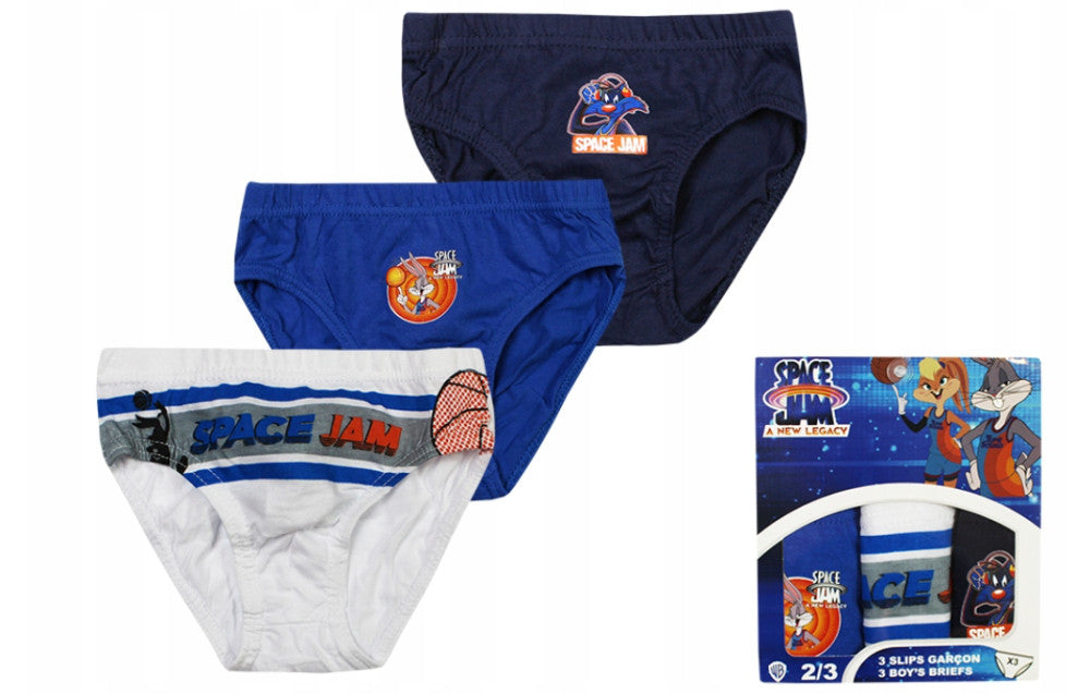 Space Jam gyerek fehérnemű, alsó 3 darab/csomag 6 - 8 év / 116 - 128 cm