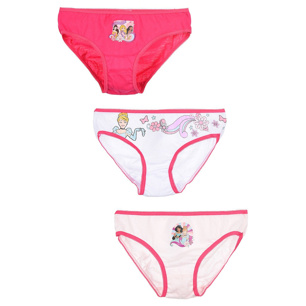 Disney Hercegnők gyerek fehérnemű, bugyi 3 darab/csomag 6 - 8 év / 116 - 128 cm