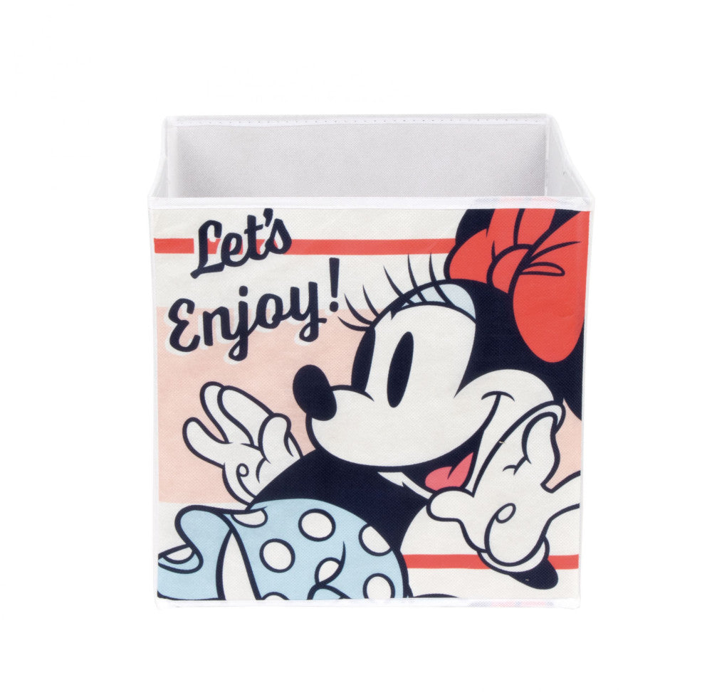 Disney Minnie Enjoy játéktároló 31×31×31 cm