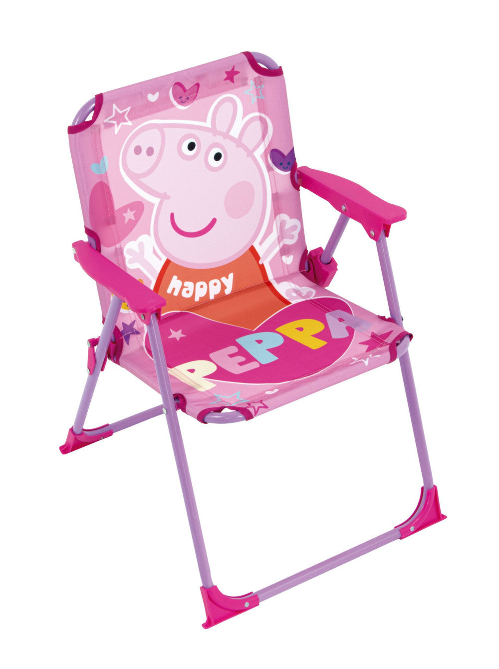 Peppa malac Happy összecsukható, kempingszék 38x32x53 cm