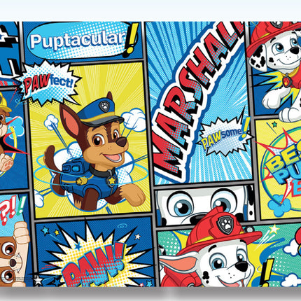 Mancs Őrjárat Comic tányéralátét 43x28 cm