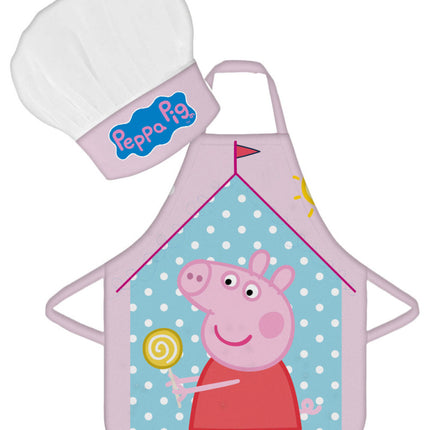 Peppa malac House gyerek kötény 2 darabos szett