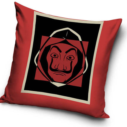A nagy pénzrablás Dali Mask párnahuzat 40x40 cm