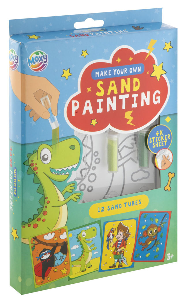 Fiús Moxy kreatív szett homokkal