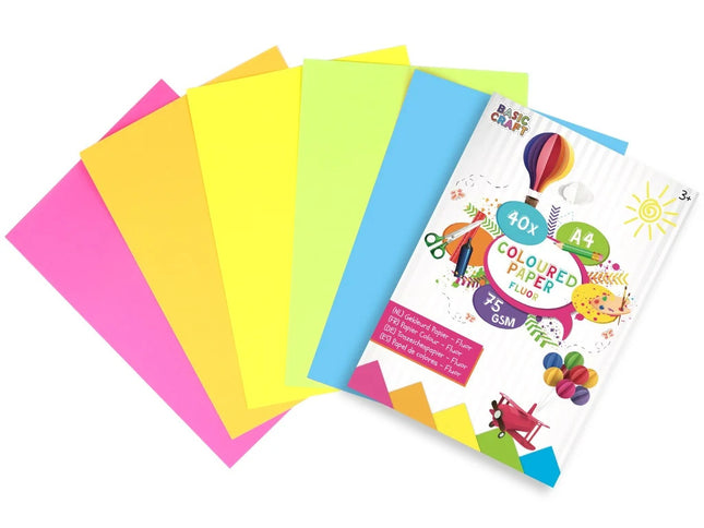 Színes papír Crafts 40 oldalas