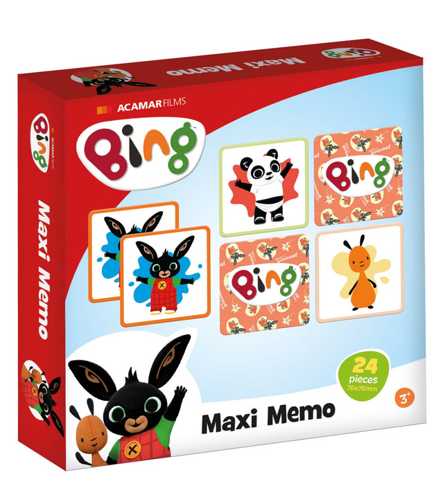 Bing Here I Go memóriajáték 24 db-os