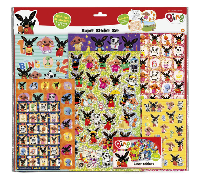 Bing Fun Super matrica szett játékkal