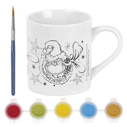 A Grincs Dr Seuss festhető porcelán bögre 235 ml Díszdobozban