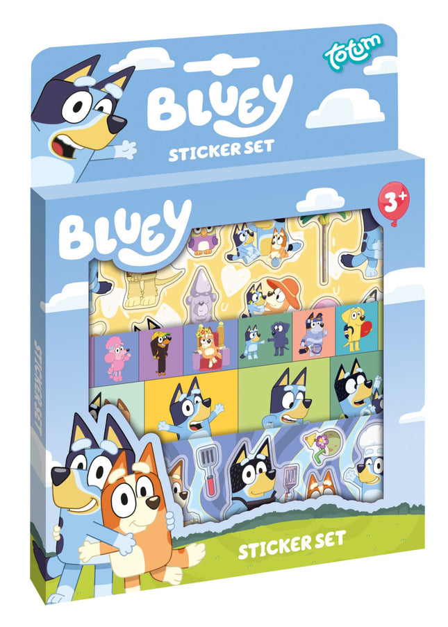 Bluey Home matrica szett