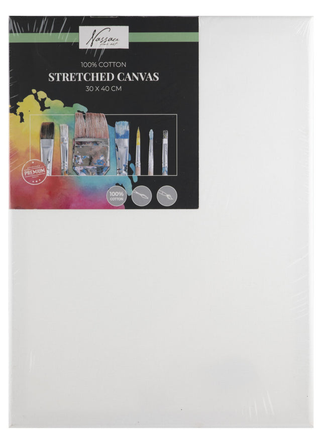 Feszített fakeretes festővászon Nassau 30x40 cm