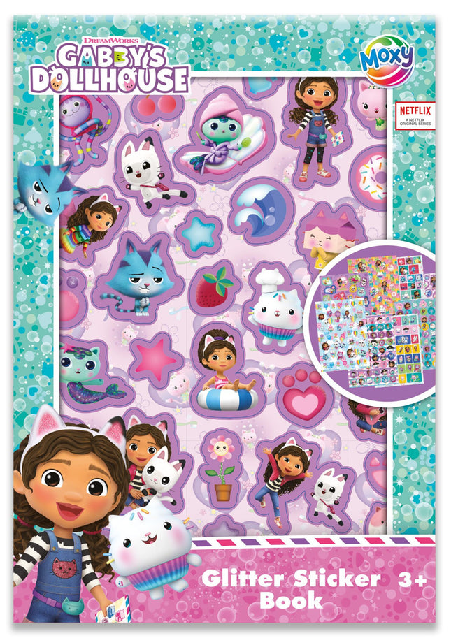 Gabi babaháza Cats csillámos matrica könyv