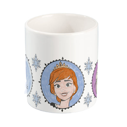 Disney Jégvarázs Destiny festhető porcelán bögre 235 ml Díszdobozban