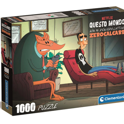 A világ ellen Dr Armadillo 1000 db-os Compact puzzle Clementoni