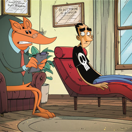 A világ ellen Dr Armadillo 1000 db-os Compact puzzle Clementoni