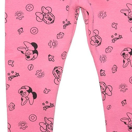 Disney Minnie Light Pink baba, vastag leggings 6-23 hó