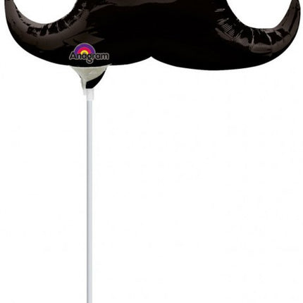 Bajusz Mustache mini fólia lufi 20 cm (WP)