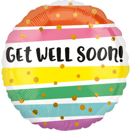Get Well Soon Fólia lufi 43 cm