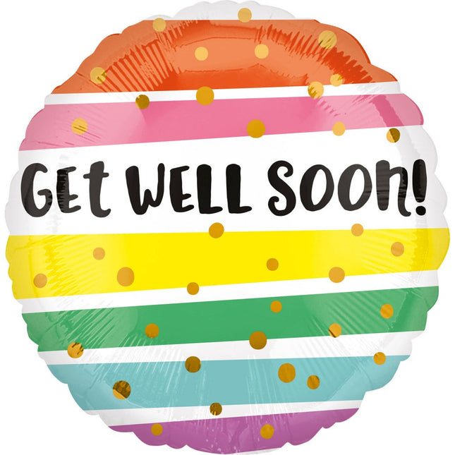 Get Well Soon Fólia lufi 43 cm