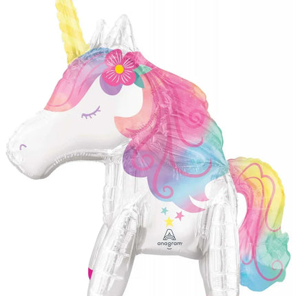 Unikornis Enchated fólia lufi 63 cm