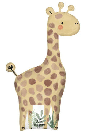 Zsiráf Jungle fólia lufi 106 cm