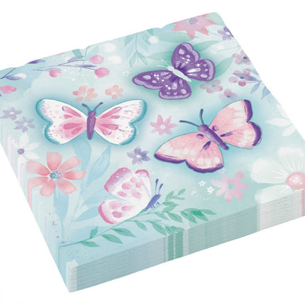 Pillangó Flutter szalvéta 16 db-os 33x33 cm