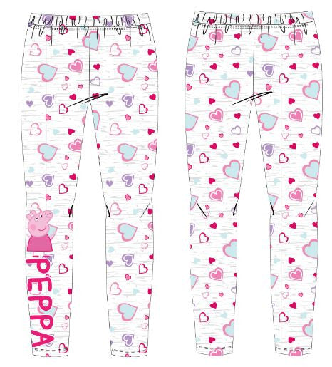 Peppa malac Heart gyerek leggings 2 - 6 év / 92 - 116 cm