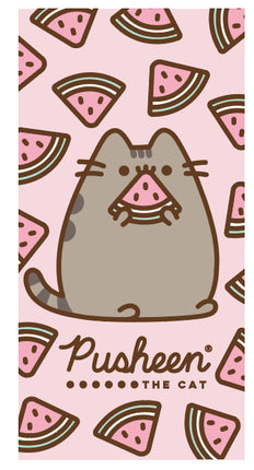 Pusheen fürdőlepedő, strand törölköző 70x140cm (Fast Dry)