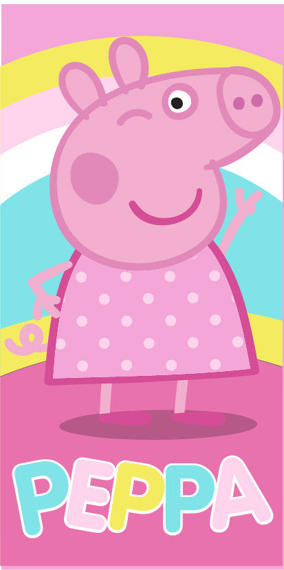 Peppa malac Wink fürdőlepedő, strand törölköző 70x140cm (Fast Dry)