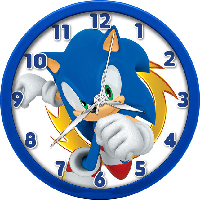 Sonic a sündisznó falióra 25 cm
