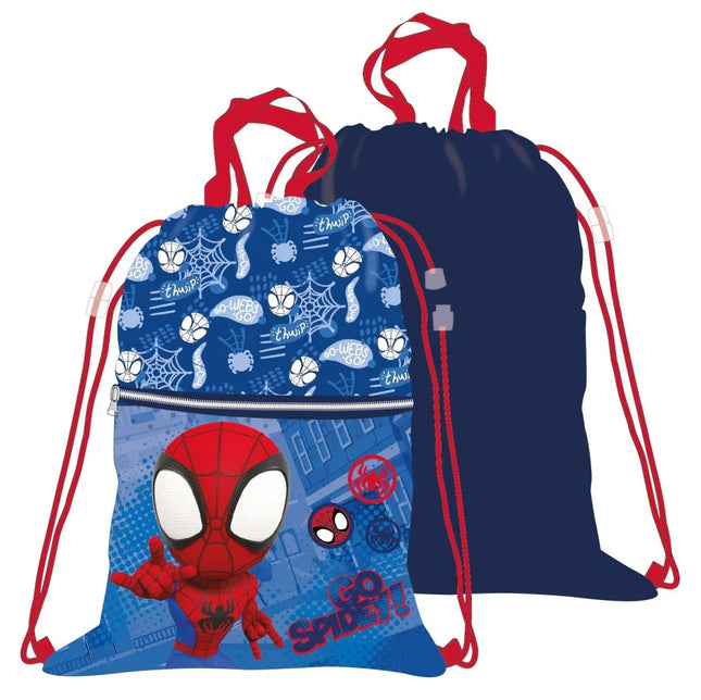 Pókember Spidey Style Deluxe sporttáska, tornazsák 45 cm