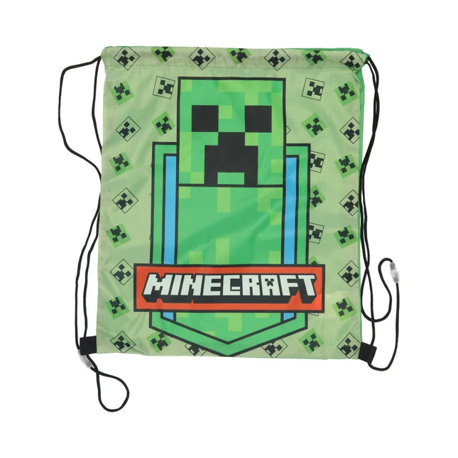 Minecraft Green Zone sporttáska, tornazsák 40 cm