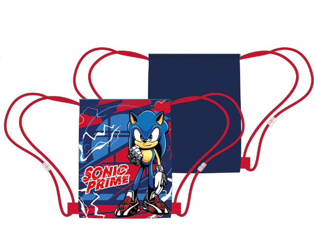 Sonic a sündisznó Prime sporttáska, tornazsák 40 cm