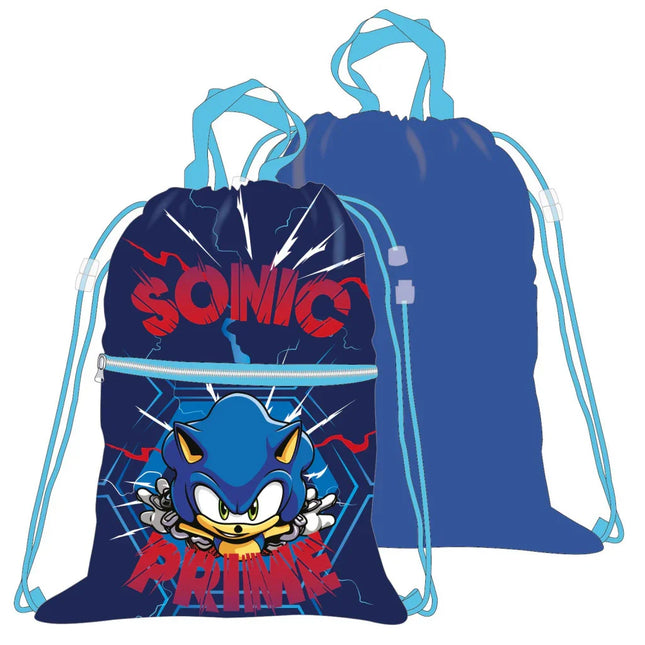 Sonic a sündisznó Prime Deluxe sporttáska, tornazsák 45 cm
