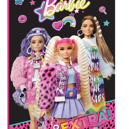 Barbie Extra B/5 vonalas füzet 40 lapos