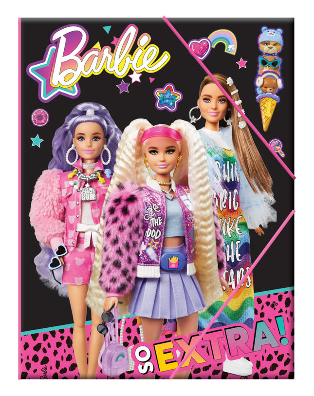 Barbie Extra A/4 gumis mappa