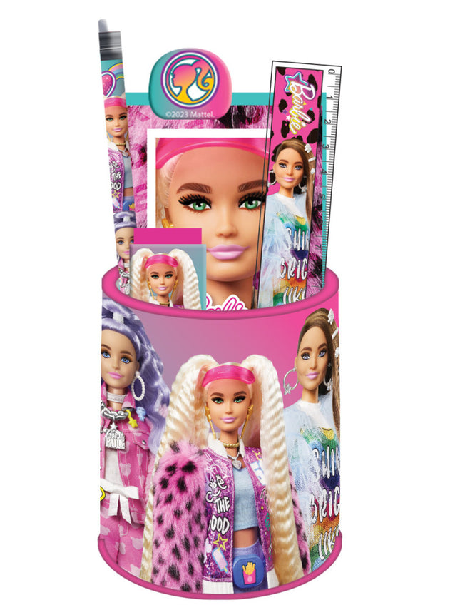 Barbie Extra írószer szett 7 db-os