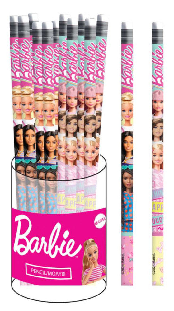 Barbie Happy Thoughts HB grafit ceruza radír véggel
