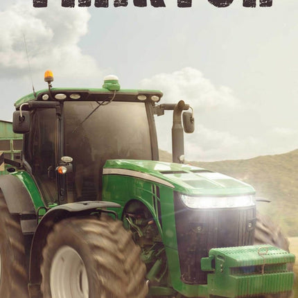 Traktor Green fürdőlepedő, strand törölköző 70x140cm