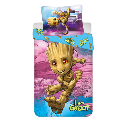 A galaxis őrzői I am Groot ágyneműhuzat 140×200cm, 70×90 cm
