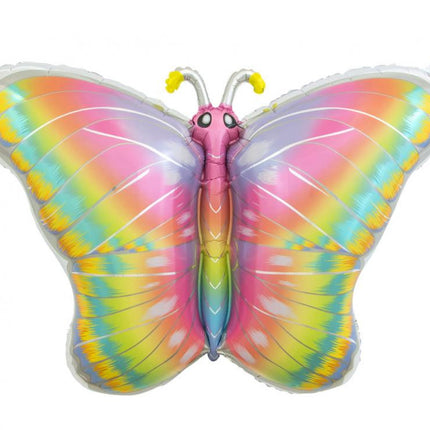 Pillangó Pastel fólia lufi 64 cm