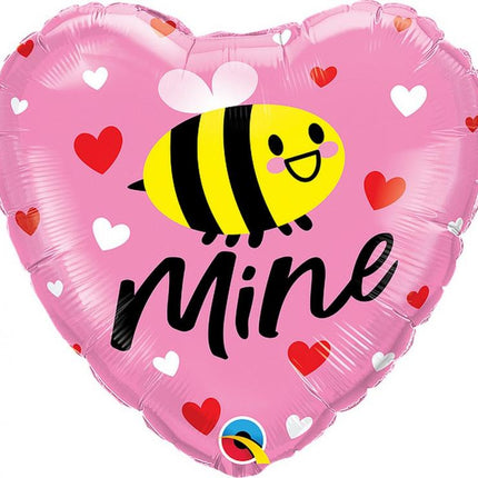 Szerelem Bee Mine fólia lufi 46 cm