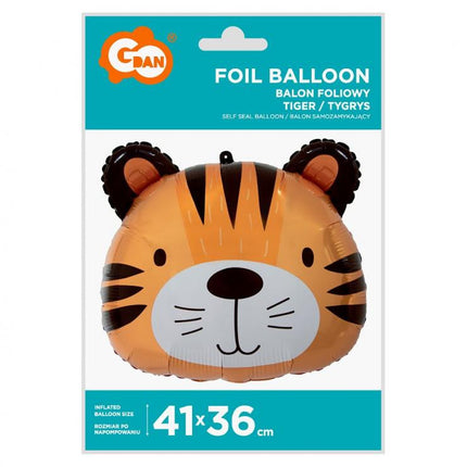 Tigris Head fólia lufi 41 cm