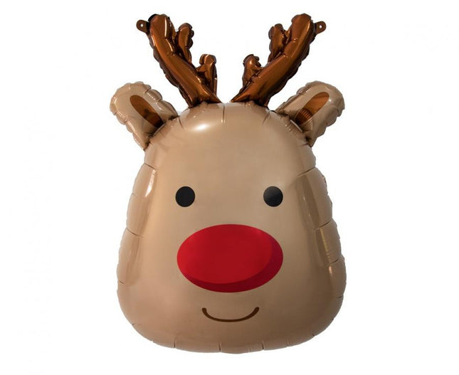 Reindeer, Rénszarvas fólia lufi 61 cm