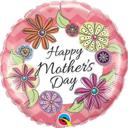 Boldog Anyák Napját Happy Mother's Day fólia lufi 46 cm