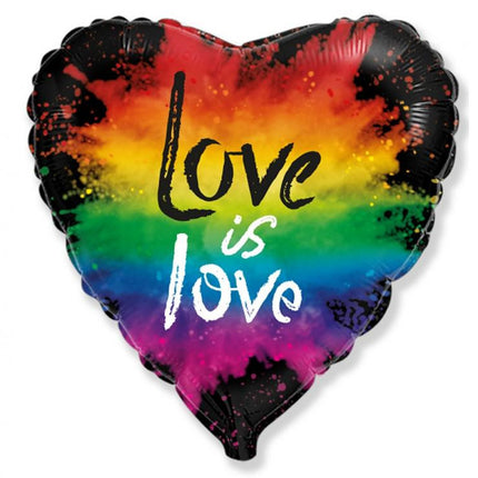Szerelem Love is Love fólia lufi 46 cm